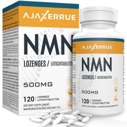 AJAXERRUE NMN Lozenges Dietary Supplement Capsules 500mg AJAXERRUE NMN Lozenges Dietary Supplement Capsules 500mg
