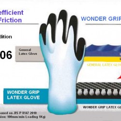 Gants imperméables Orange Thermo Plus à revêtement intégral en mousse latex, WG338